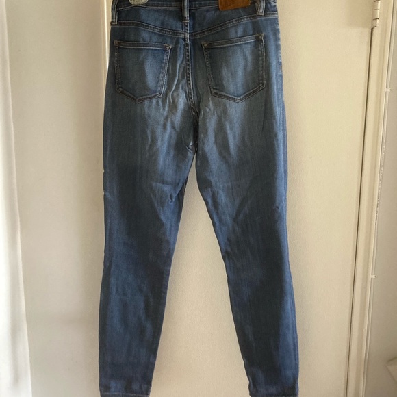 J Crew Lookout High Rise Skinny Jeans Size 27 - Picture 2 of 4